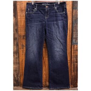 American Eagle Favorite Boyfriend Jeans Womens 16 Long Stretch